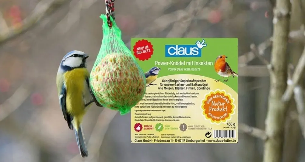 Claus Power Knödel mit Bio-Netz